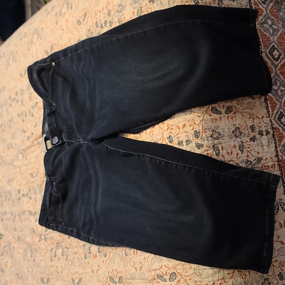 Lane Bryant Cropped Skinny Jeans Size 16